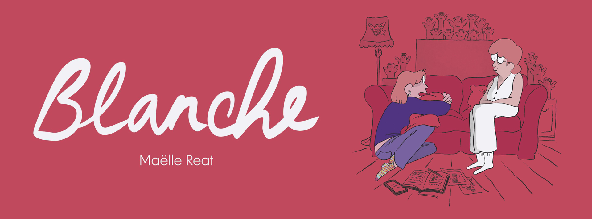 BD Blanche Maëlle Reat AIDES Glénat